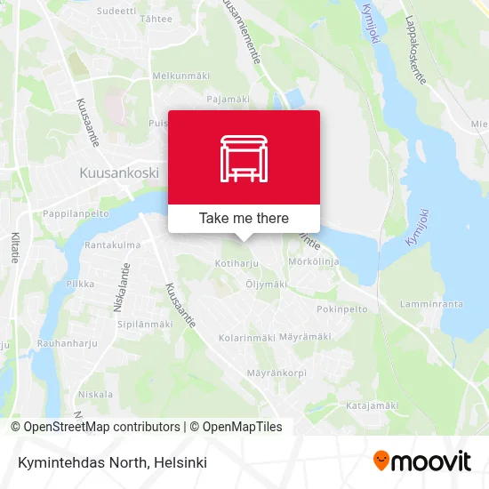 Kymintehdas North map