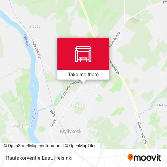 Rautakorventie East map