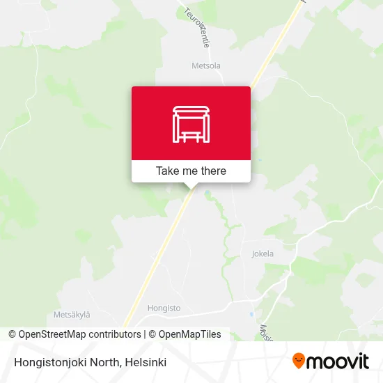 Hongistonjoki North map