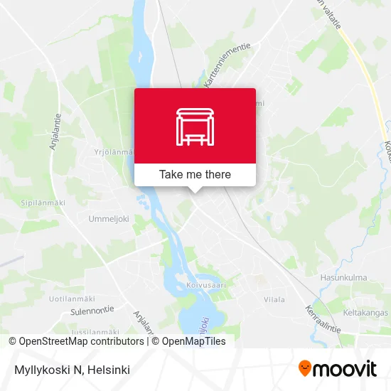 Myllykoski N map