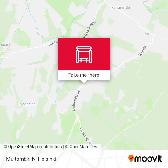 Multamäki N map