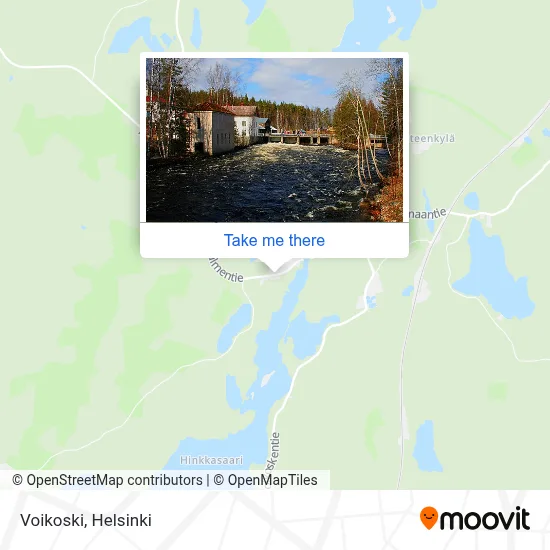 Voikoski map