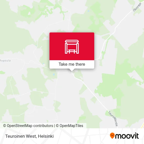 Teuroinen West map