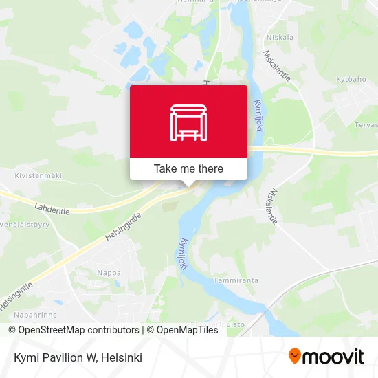 Kymi Pavilion W map