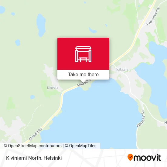 Kiviniemi North map