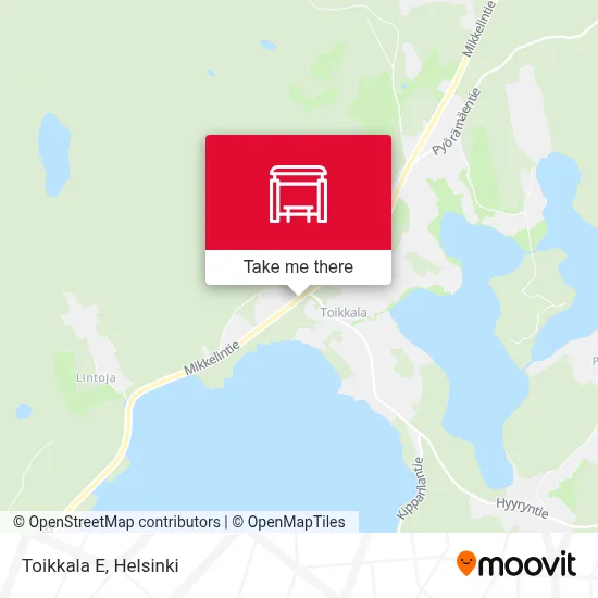 Toikkala E map