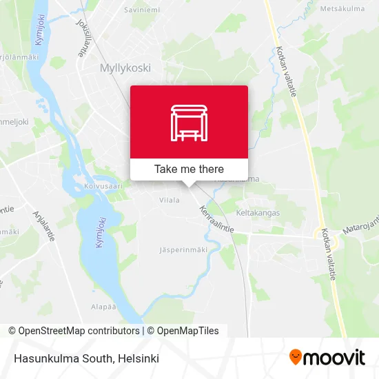 Hasunkulma South map