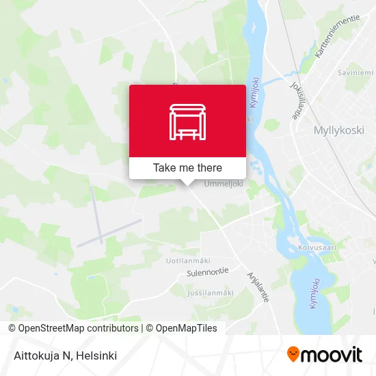 Aittokuja N map