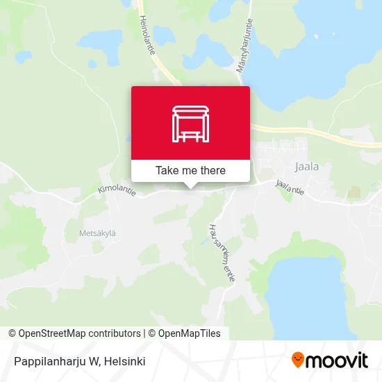 Pappilanharju W map