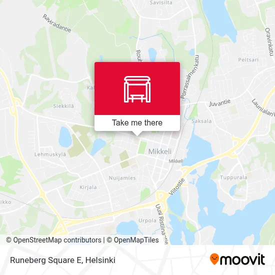 Runeberg Square E map