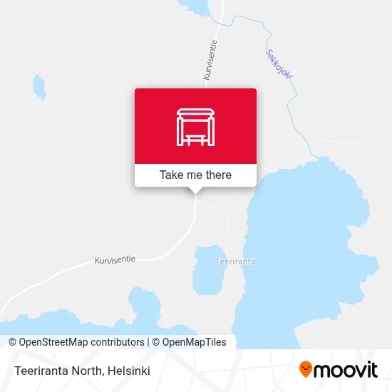 Teeriranta North map