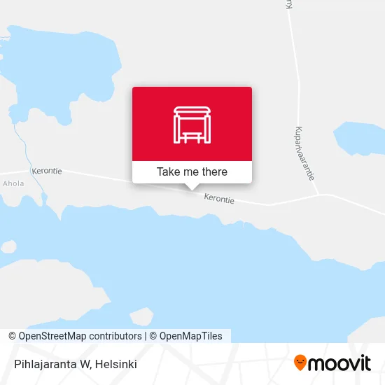 Pihlajaranta W map