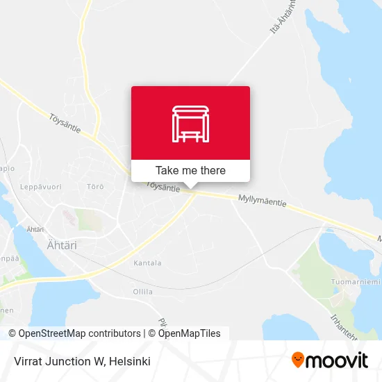 Virrat Junction W map