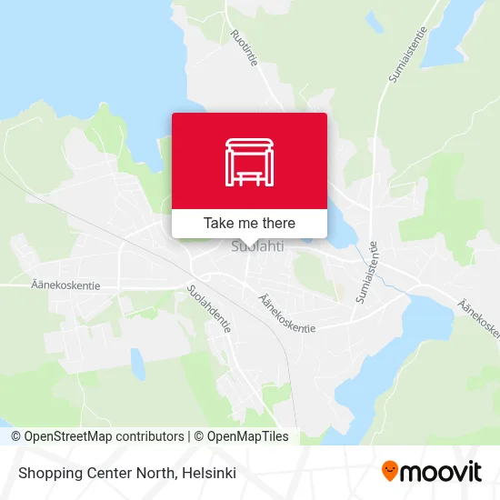 Shopping Center North map