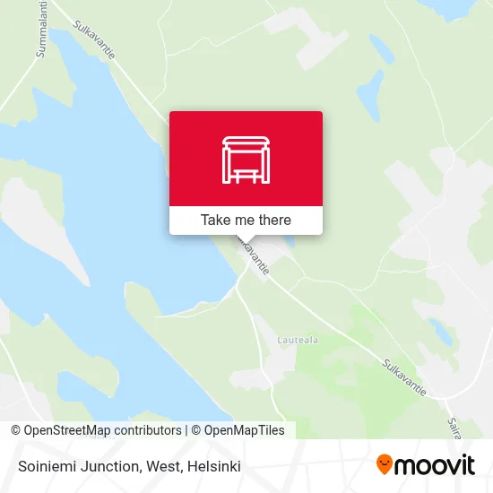 Soiniemi Junction, West map