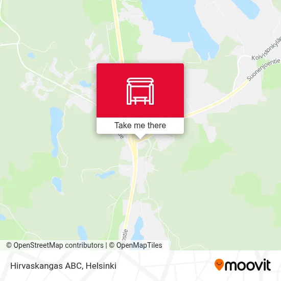 Hirvaskangas ABC map