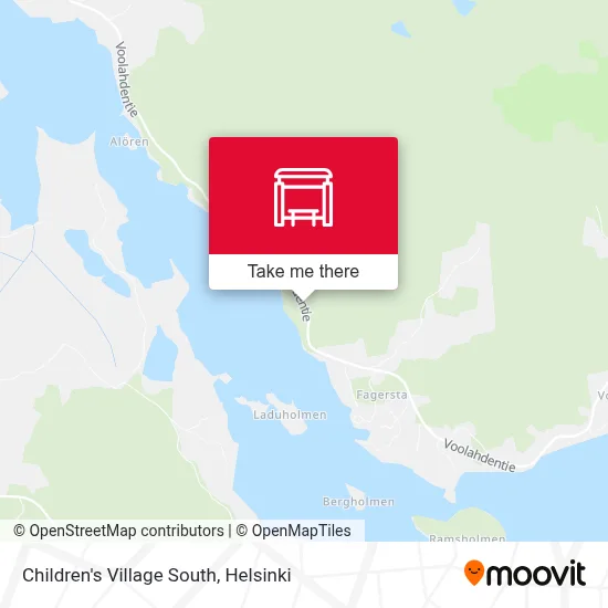 Children's Village South map