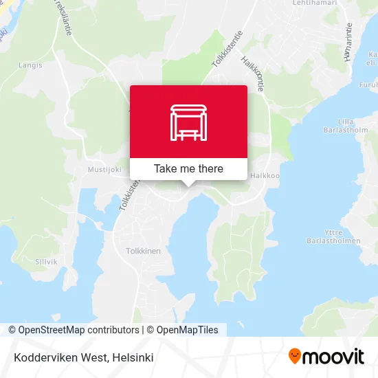 Kodderviken West map