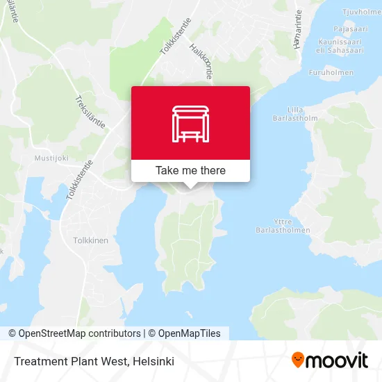 Treatment Plant West map