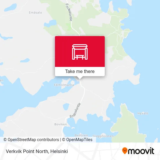 Verkvik Point North map