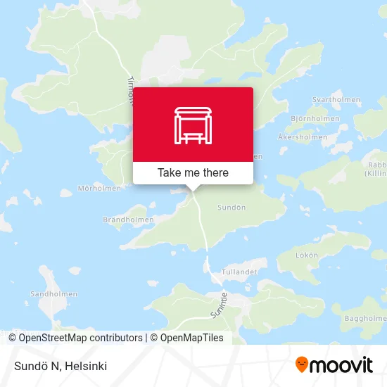 Sundö N map