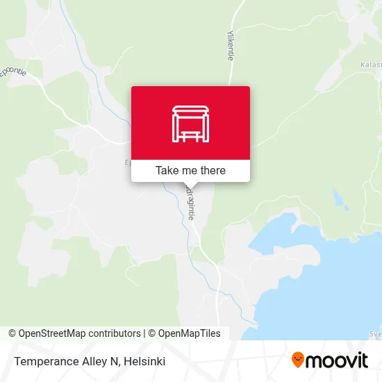 Temperance Alley N map