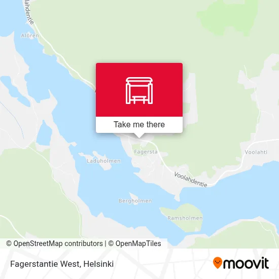 Fagerstantie West map