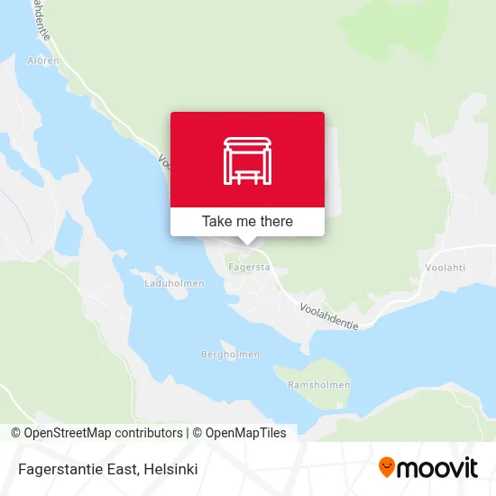 Fagerstantie East map