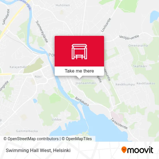 Swimming Hall West map