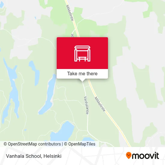 Vanhala School map