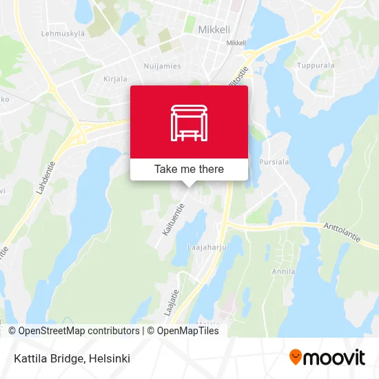 Kattila Bridge map