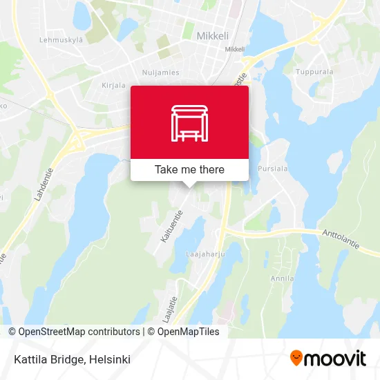 Kattila Bridge map