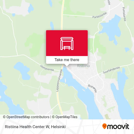 Ristiina Health Center W map