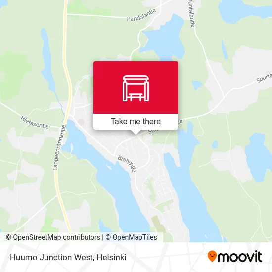 Huumo Junction West map