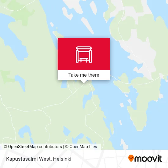 Kapustasalmi West map