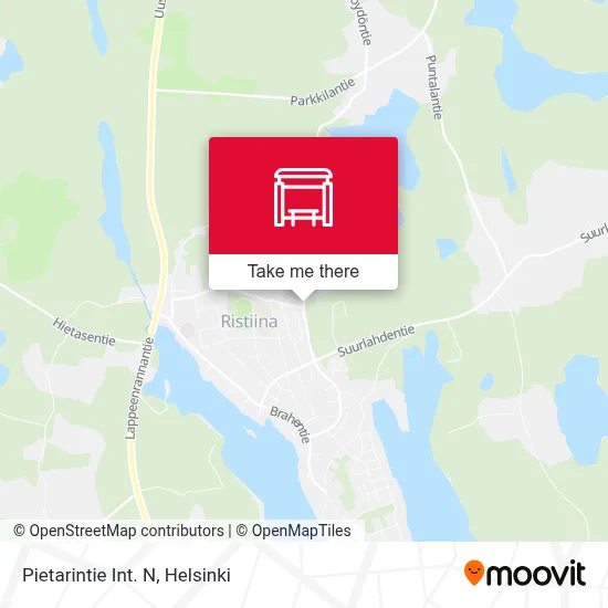 Pietarintie Int. N map