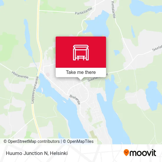 Huumo Junction N map