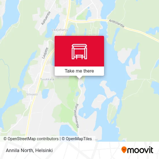 Annila North map