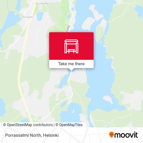 Porrassalmi North map