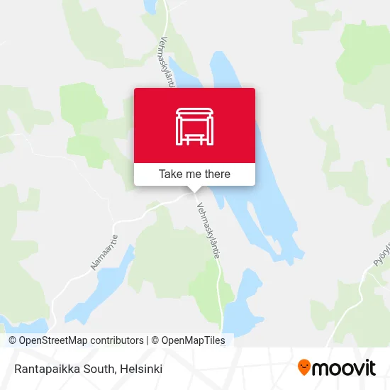 Rantapaikka South map