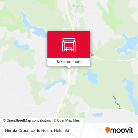 Hiirola Crossroads North map