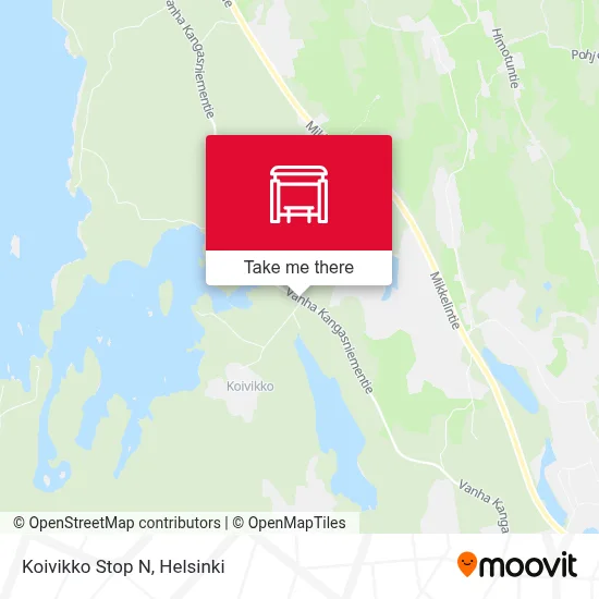 Koivikko Stop N map