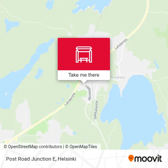 Post Road Junction E map
