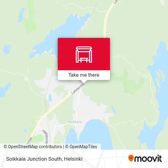 Soikkala Junction South map