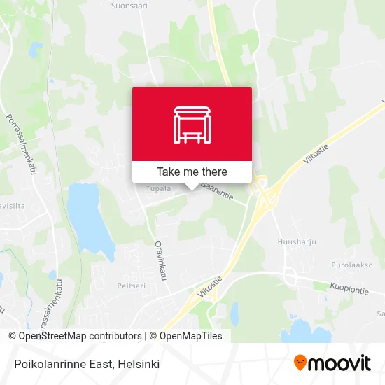 Poikolanrinne East map