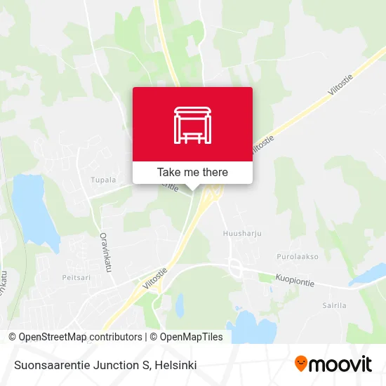 Suonsaarentie Junction S map