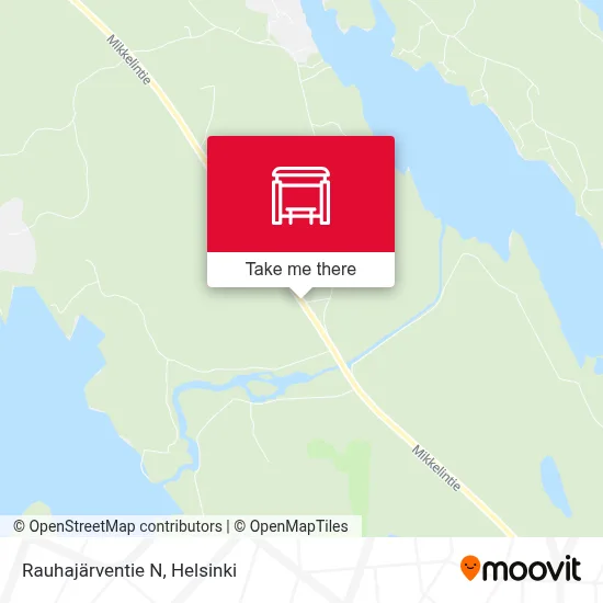 Rauhajärventie N map