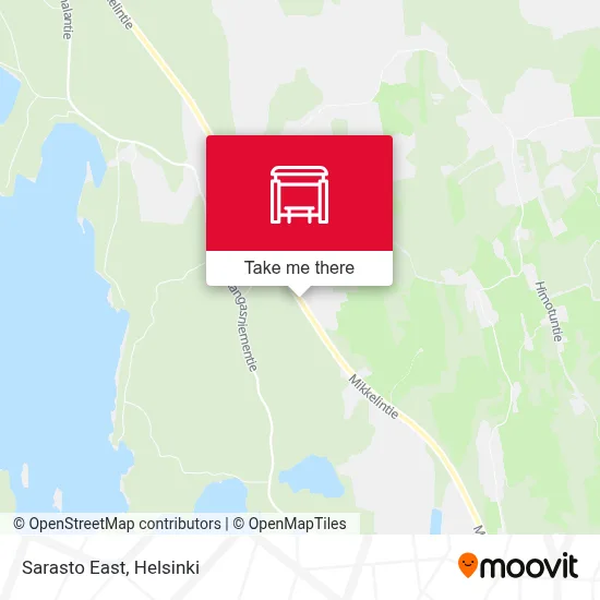 Sarasto East map