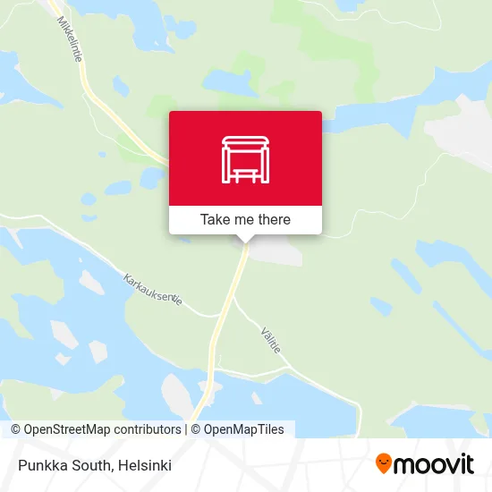 Punkka South map
