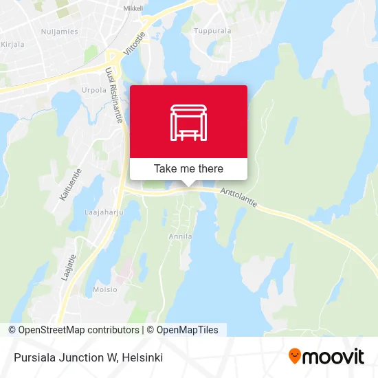 Pursiala Junction W map